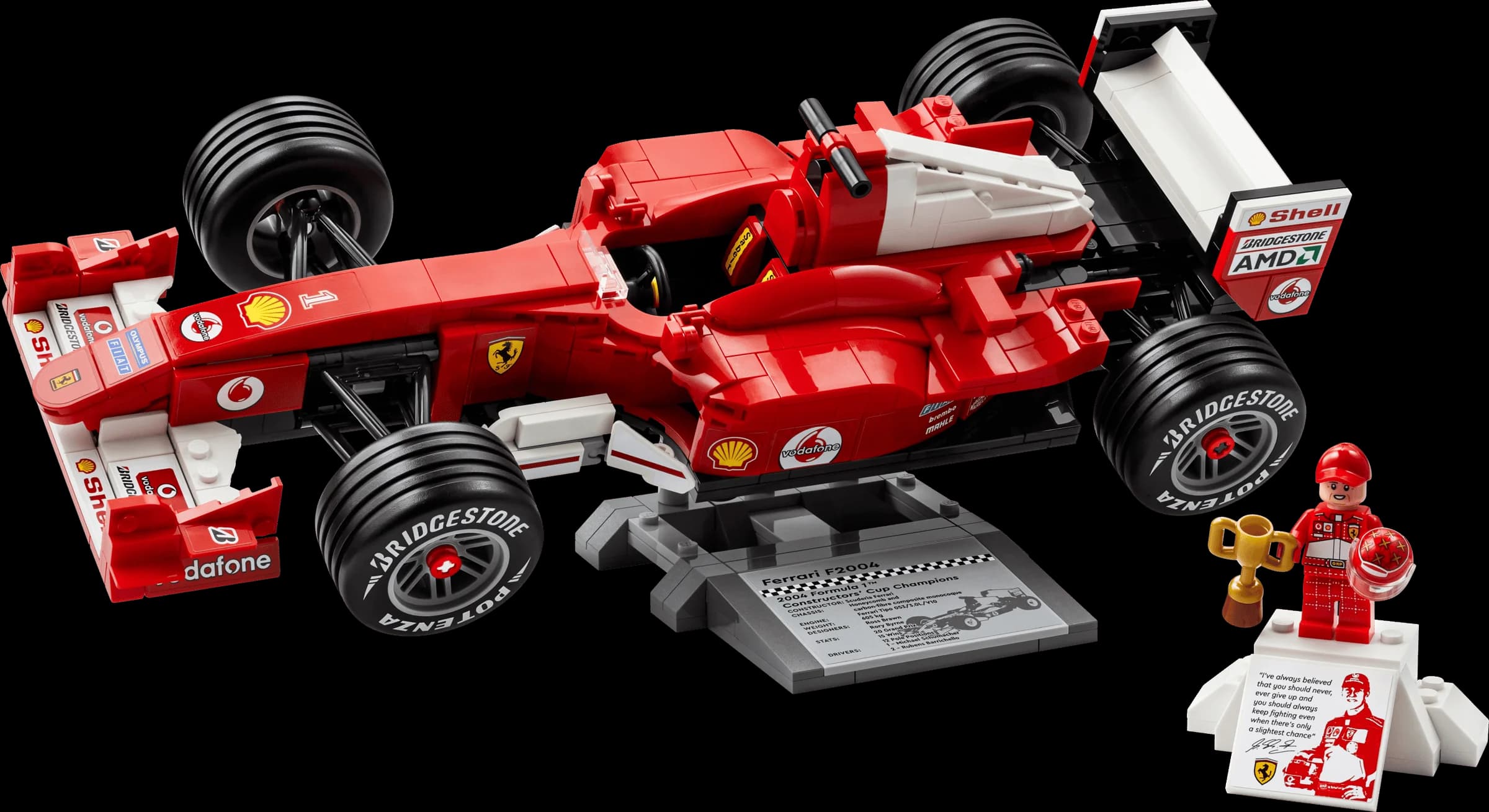 Lego Ferrari F2004 & Michael Schumacher